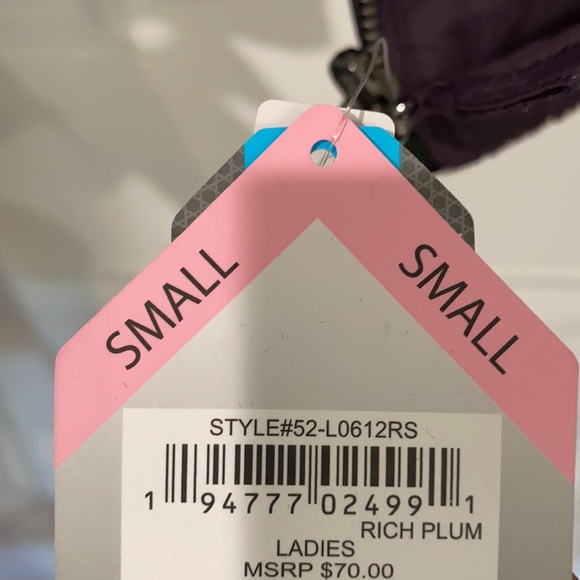 Reversible purple vest, NWT - Picture 5 of 6